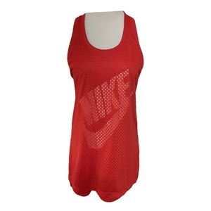 NWT Nike Racerback Red Tank Top